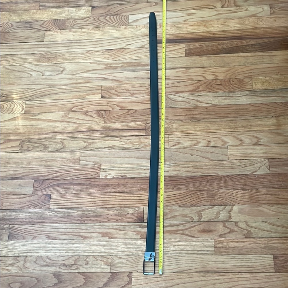 Perry Ellis , black dress belt.